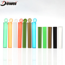 Medical Packaging Pop Top Plastic Colorful Herb Vials Joint Tubes 120mm and 98mm, Tube Packaging
